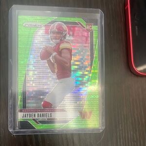 Prizm Jayden Daniels Rookie Card